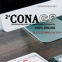 2º ConaGP - 100% online - Congressos Nacional de Gerenciamento de Projetos